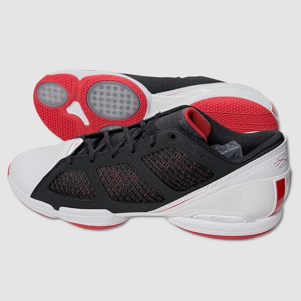 Adidas‎ AdiZero 1.5 Low Resto Shoes - NEW Mens 13.5 Black / White - #49380-CL3